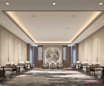 New Chinese Style Reception Room-ID:481689024