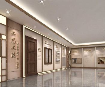 Modern Exhibition Hall-ID:318370104