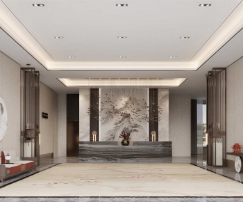 New Chinese Style Lobby Hall-ID:656161072