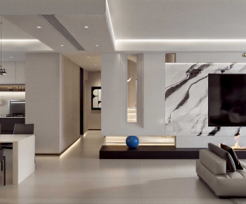 Modern A Living Room-ID:486531975