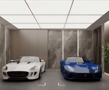 Modern Underground Garage-ID:621062044