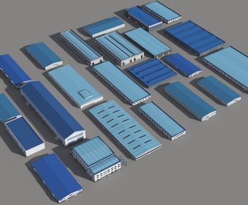 Modern Industrial Building-ID:538928991