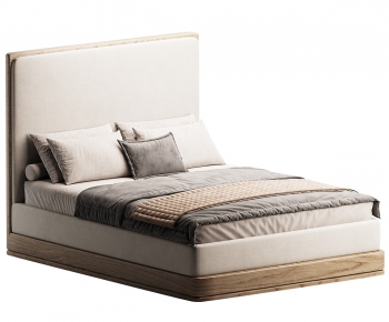 Modern Double Bed-ID:987086068
