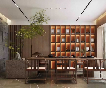 New Chinese Style Tea House-ID:367674114