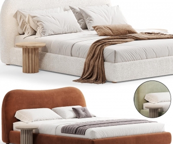 Modern Double Bed-ID:516274939