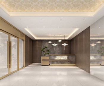 New Chinese Style Lobby Hall-ID:837465058