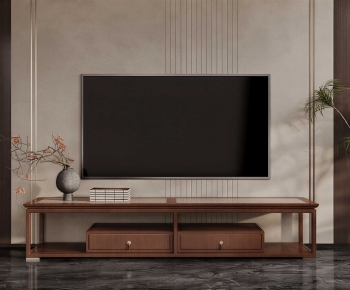 New Chinese Style TV Cabinet-ID:862607961