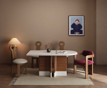 Modern Dining Table And Chairs-ID:852201942