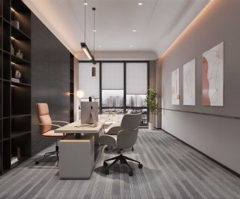 Modern Manager's Office-ID:765053998