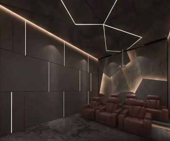 Modern Audiovisual Room-ID:731029038