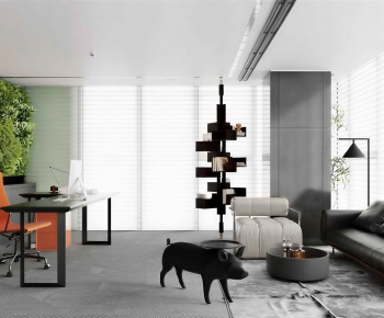 Modern Manager's Office-ID:661876923