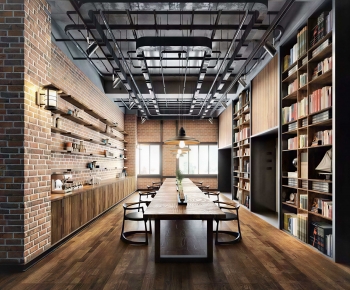 Industrial Style Office Rest Area-ID:711131108