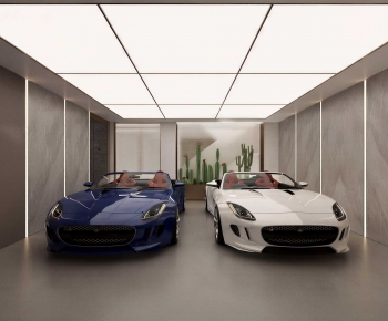 Modern Underground Garage-ID:124840769