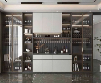 Modern Wine Cabinet-ID:350977908