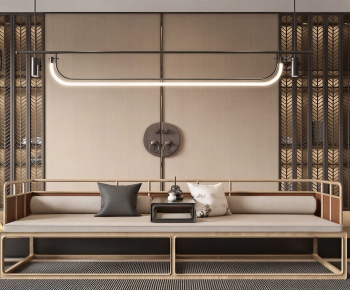 New Chinese Style Arhat Bed-ID:144536028