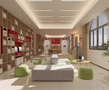 Modern Staff Recreation Room-ID:915988922