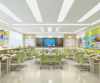 Modern School Classrooms-ID:400811913