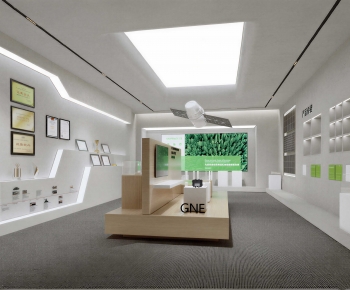 Modern Exhibition Hall-ID:458925011