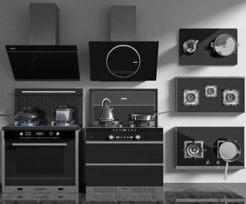 Modern Kitchen Electric Gas Range-ID:800718073