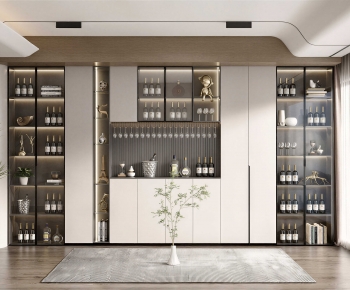 Modern Wine Cabinet-ID:258335113