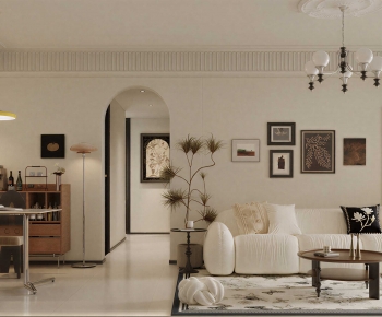 French Style A Living Room-ID:461694964