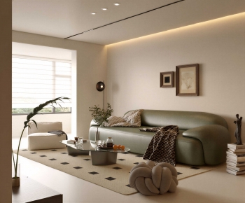 Modern A Living Room-ID:711497079