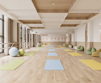 Modern Yoga Room-ID:102437973