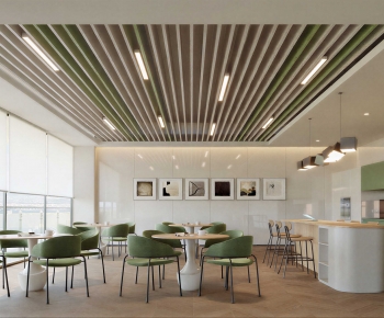 Modern Office Tea Room-ID:478096969