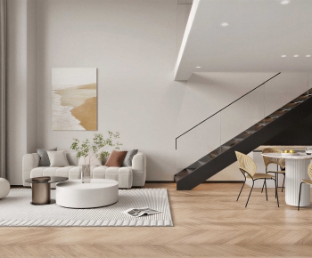 Modern A Living Room-ID:944634915