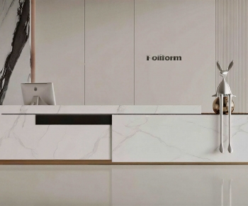 Modern Reception Desk-ID:752558959