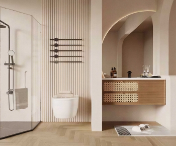 Modern Bathroom Cabinet-ID:629113911