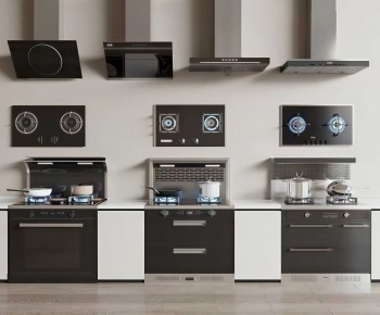 Modern Kitchen Electric Gas Range-ID:511678938