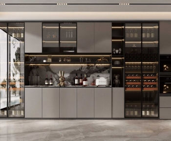 Modern Wine Cabinet-ID:190119035
