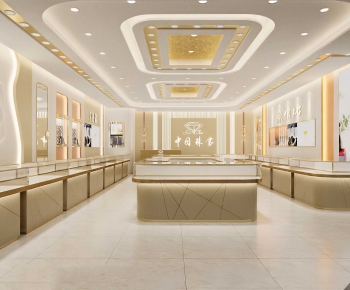 Modern Jewelry Store-ID:354583981