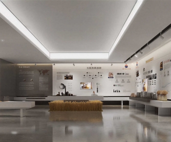 Modern Exhibition Hall-ID:860395911