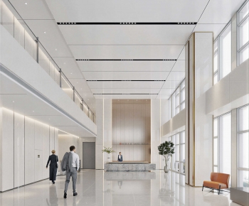 Modern Office Reception Desk-ID:468719013