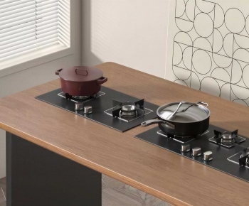 Modern Kitchen Electric Gas Range-ID:100308909