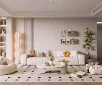 Modern A Living Room-ID:102787975