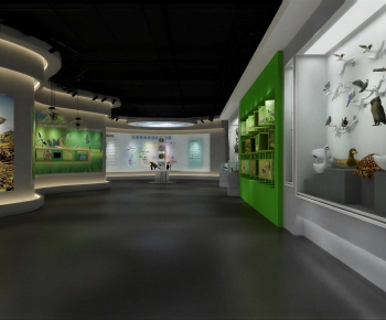 Modern Exhibition Hall-ID:510613927