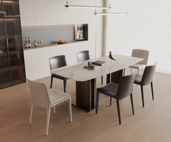 Modern Dining Table And Chairs-ID:162209996