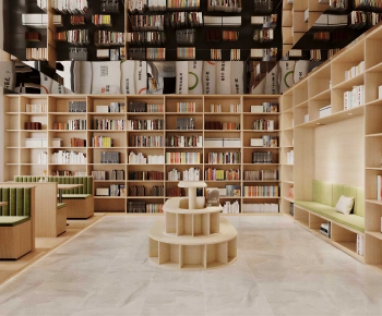 Modern Bookstore Book Bar-ID:377643115