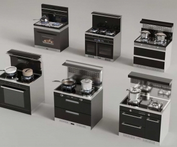 Modern Kitchen Electric Gas Range-ID:569263948