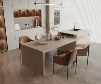 Modern Dining Table And Chairs-ID:403424025