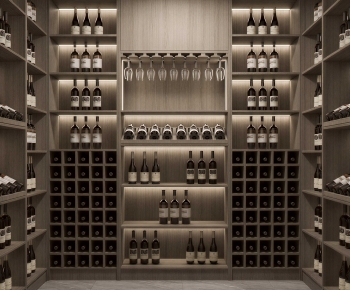 Modern Wine Cellar/Wine Tasting Room-ID:639720023