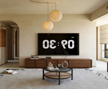 Modern A Living Room-ID:673868895