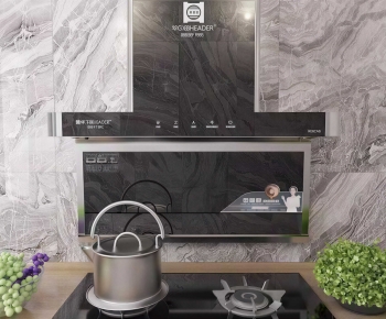Modern Kitchen Electric Gas Range-ID:434402945