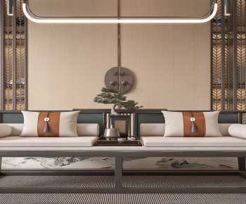 New Chinese Style Arhat Bed-ID:877106902