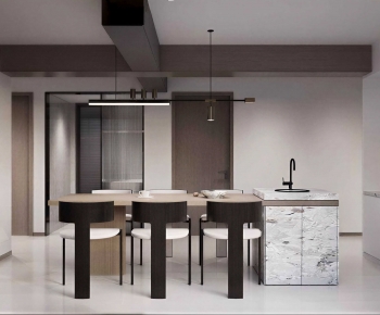 Modern Dining Room-ID:668581967