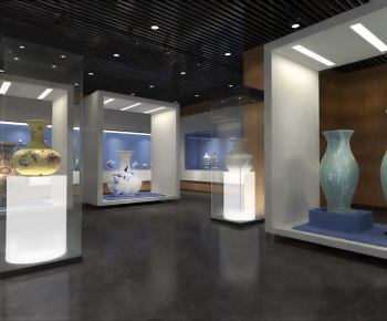 New Chinese Style Exhibition Hall-ID:872885945