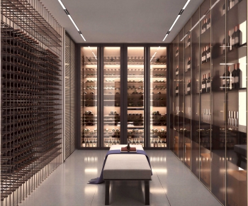 Modern Wine Cellar/Wine Tasting Room-ID:580137015